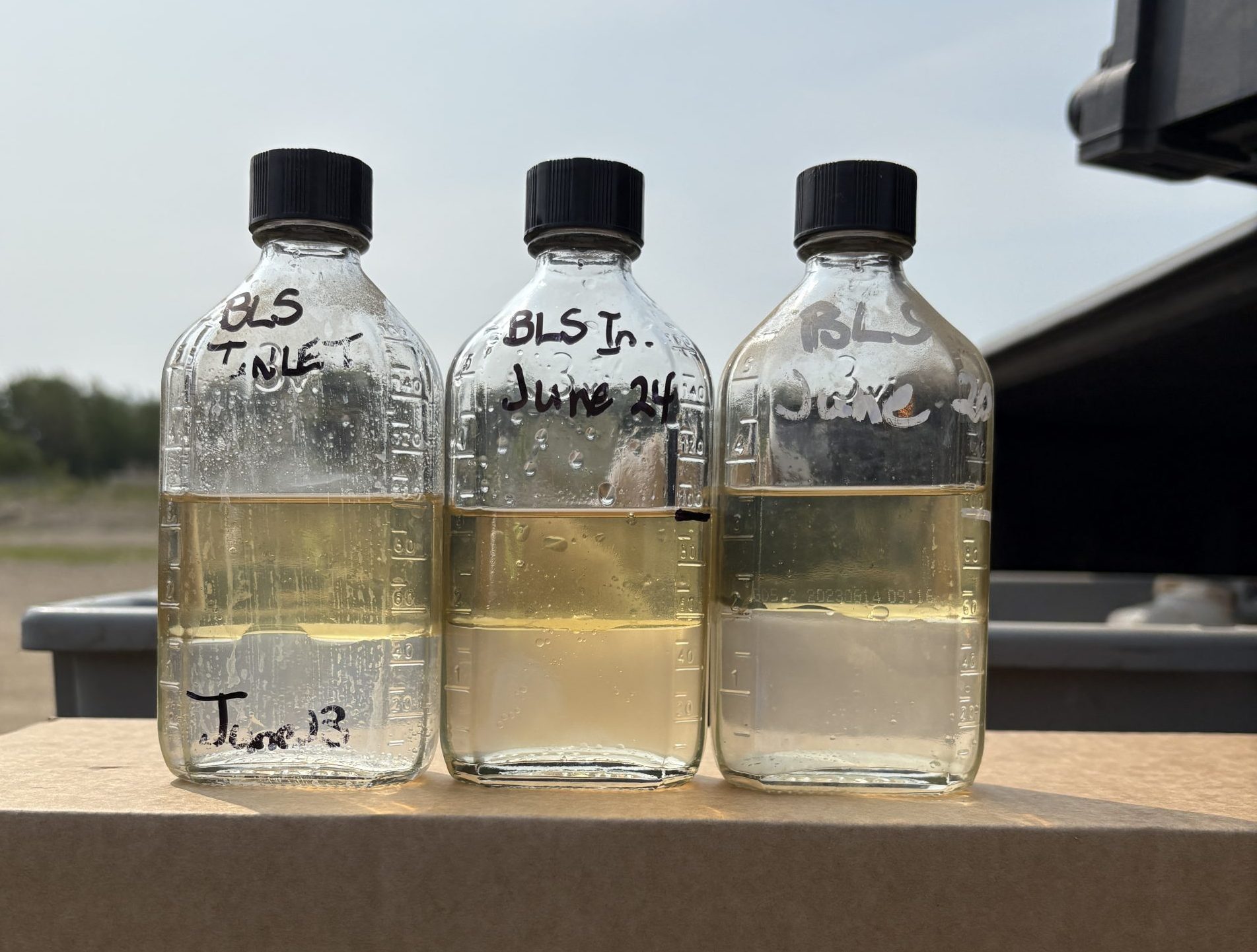 sample bottles